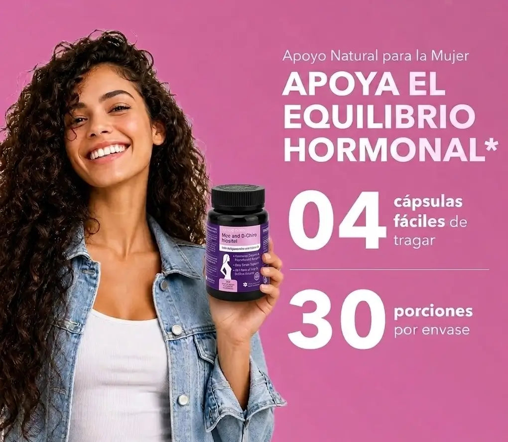 Myo-Inositol & D-Chiro Inositol 40:1 "Recupera tu salud óvarica"