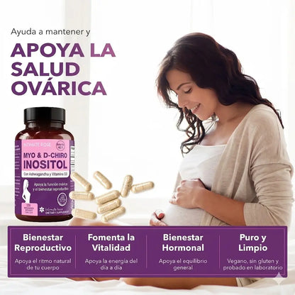 Myo-Inositol & D-Chiro Inositol 40:1  "Recupera tu salud ovárica"