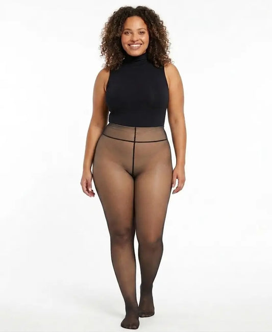 Calzas Pantys Polar con Efecto piel que te Abrigan y Estilizan al Instante.(Pack DUO)