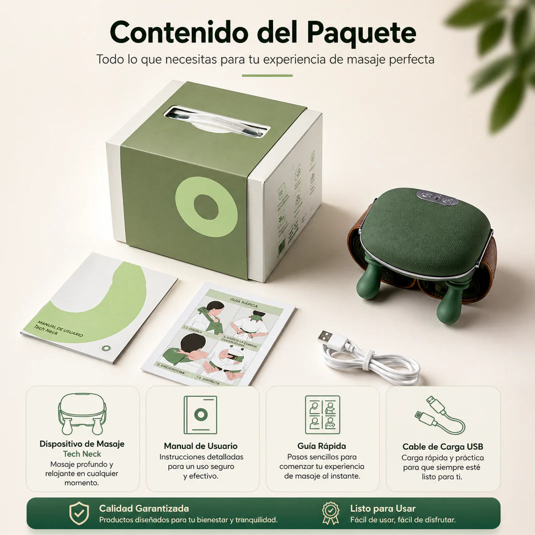RelaxPro Cuello: Las manos Mágicas con Calor que te devuelven el Alivio al Tiro