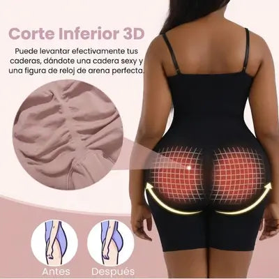 Faja Reductora Reloj de Arena: Moldea tu Figura y Siéntete Regia al Instante.