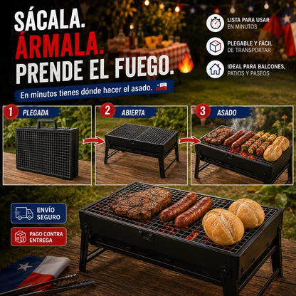 Parrilla Salva-Asados “Este 18, tú pones la parrilla.” 🇨🇱🔥