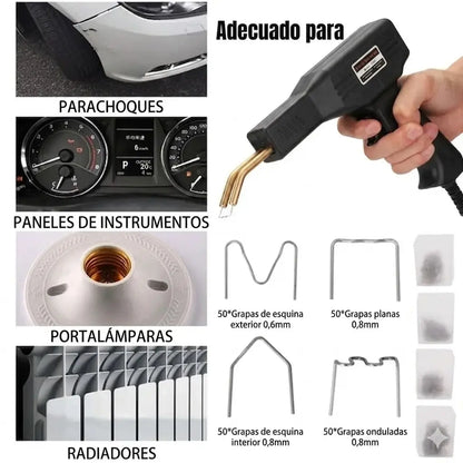 Kit Soldador de plástico Premium: Repara tus objetos rotos en segundos.