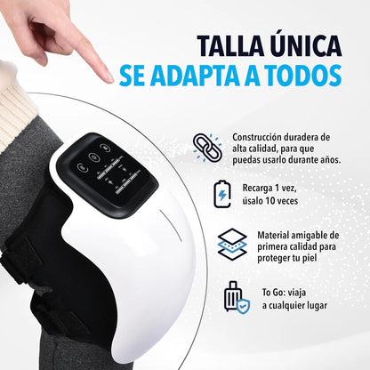 Masajeador de Rodillas con Calor y Vibración - VidaFlex Pro®