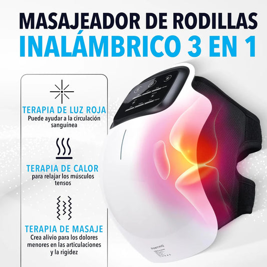 Masajeador de Rodillas con Calor y Vibración - VidaFlex Pro®