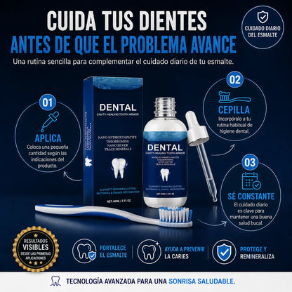 DENTAL CAVITY DEFENSE® — Protege tus Dientes Antes de que la Caries Avance