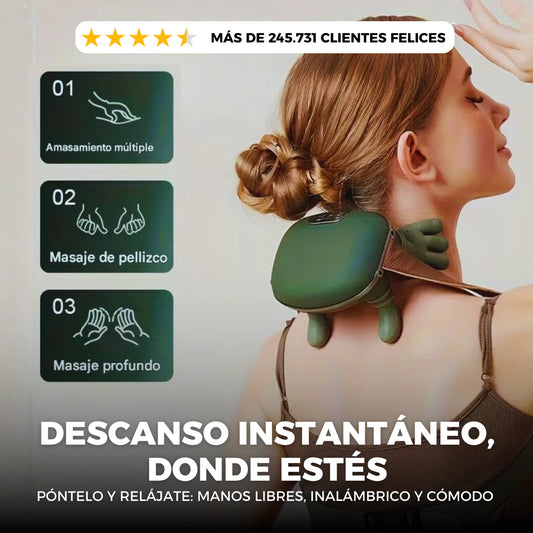 RelaxPro Cuello: Las manos Mágicas con Calor que te devuelven el Alivio al Tiro